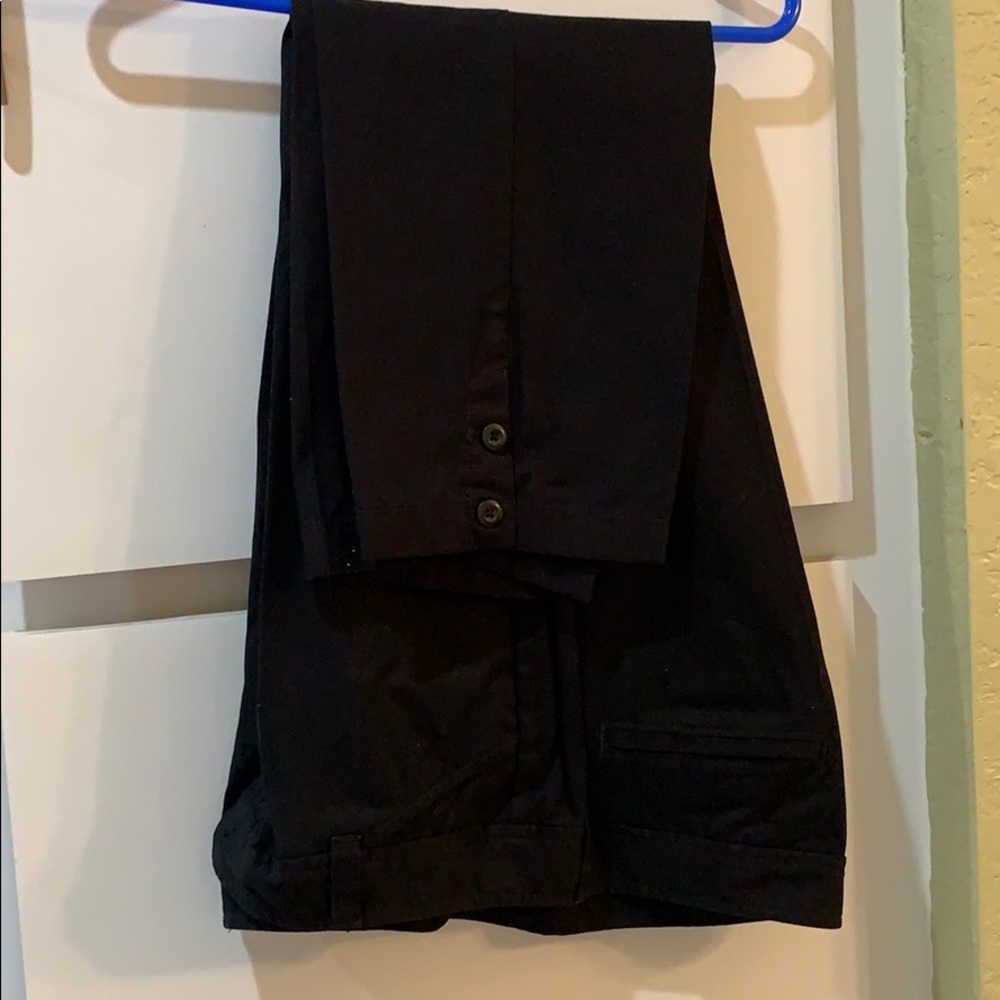 Ann Taylor loft black capris size 10